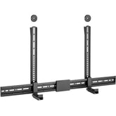 CondoMounts UNIVERSAL Pillar Sound Bar Mount | Customized size to FIT All-Brands | Easy Installation Above & Below TV | Holds 30lbs | Mounting Hardware Provided